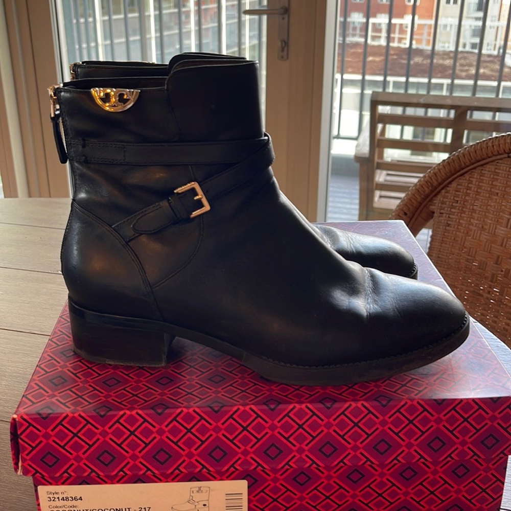 Tory Burch flat booties